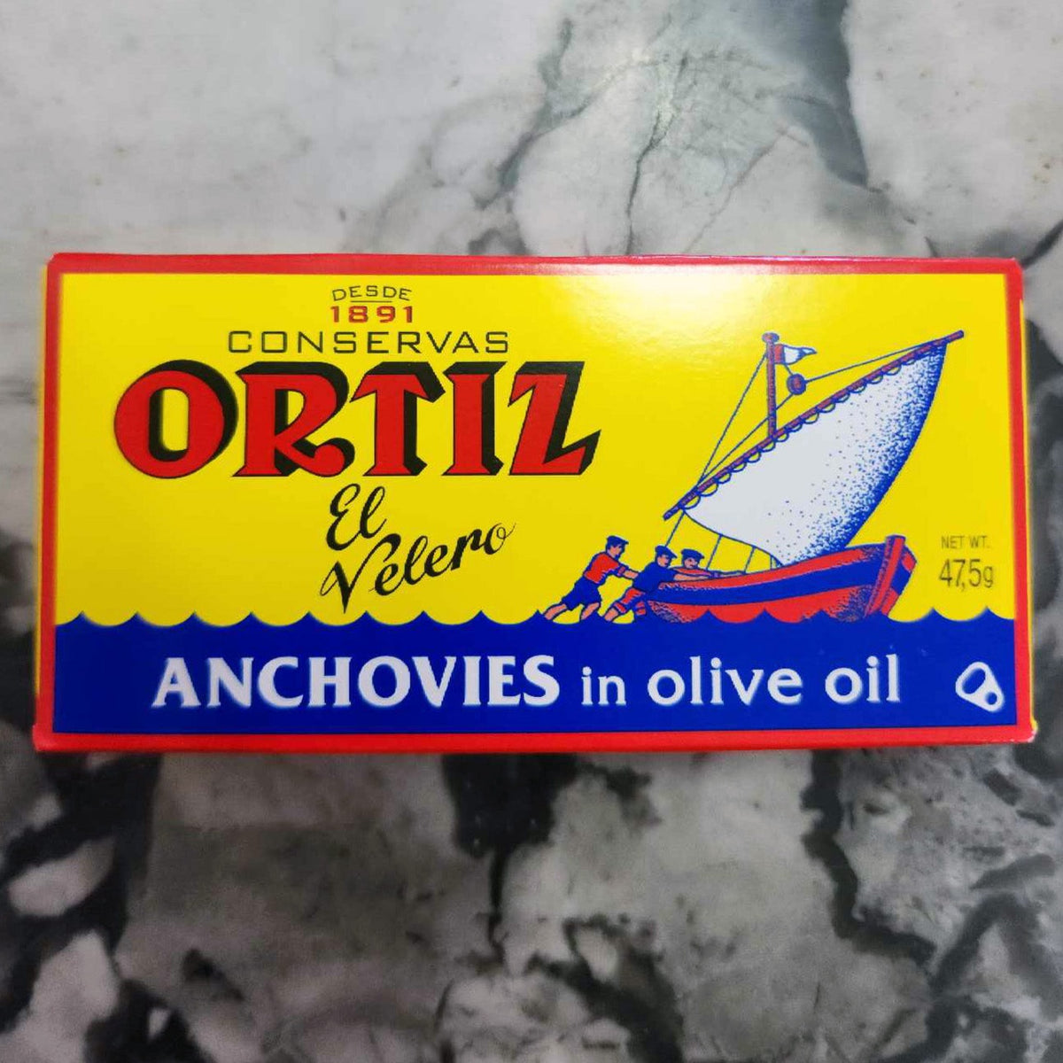 Ortiz Anchovies in Olive Oil Grass & Bone