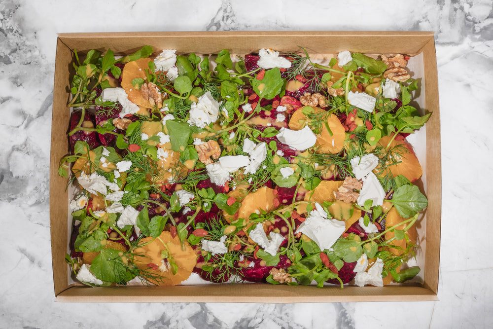 Baked beetroot and orange