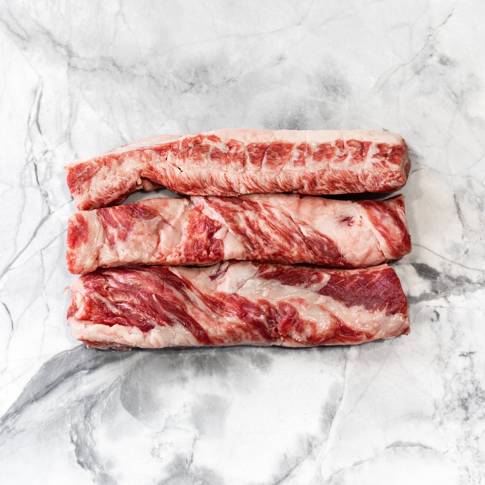 Yakiniku Plate - Beef Wagyu MB9+ Single Tray | Rib Fingers $75/kg