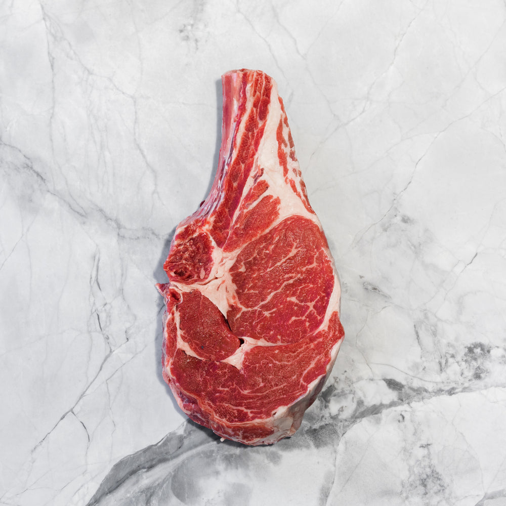 Beef Bone in Rib Eye Grass Fed Southern Ranges SR4+ | $69/kg