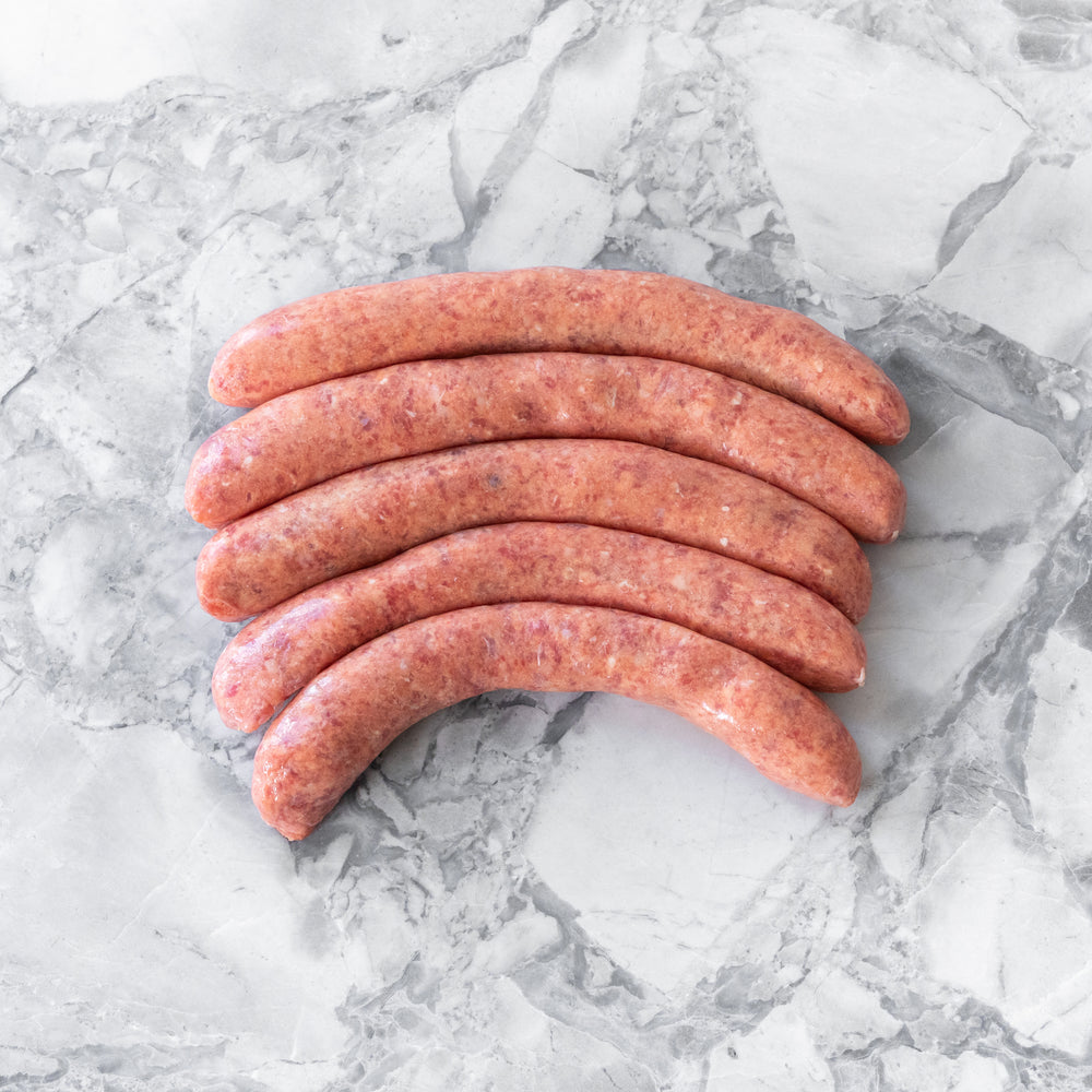 Sausages - Beef Home-made Free Range | $25/kg