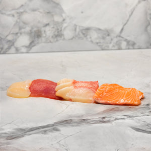 Sashimi - Mixed Set of 4: Salmon, Yellow Fin Tuna, Kingfish, Scallop